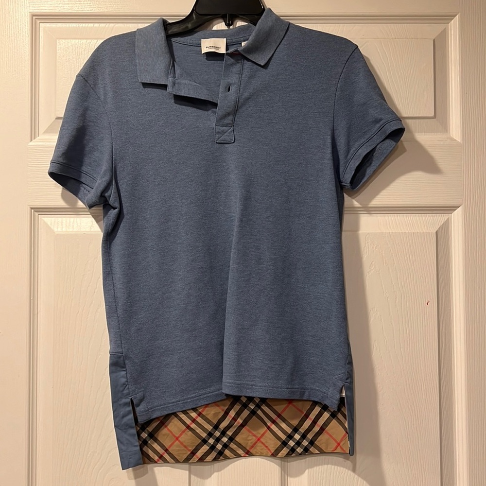 Kids Burberry polo shirt in a size 14